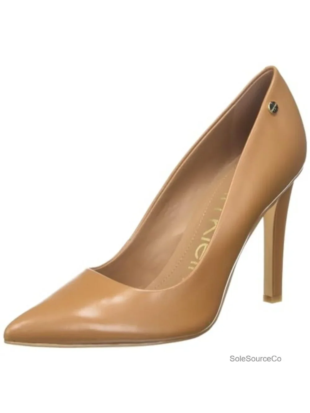 Calvin Klein Brady Pump Women's Pointed Toe High Heel Slip-On Leather or Suede